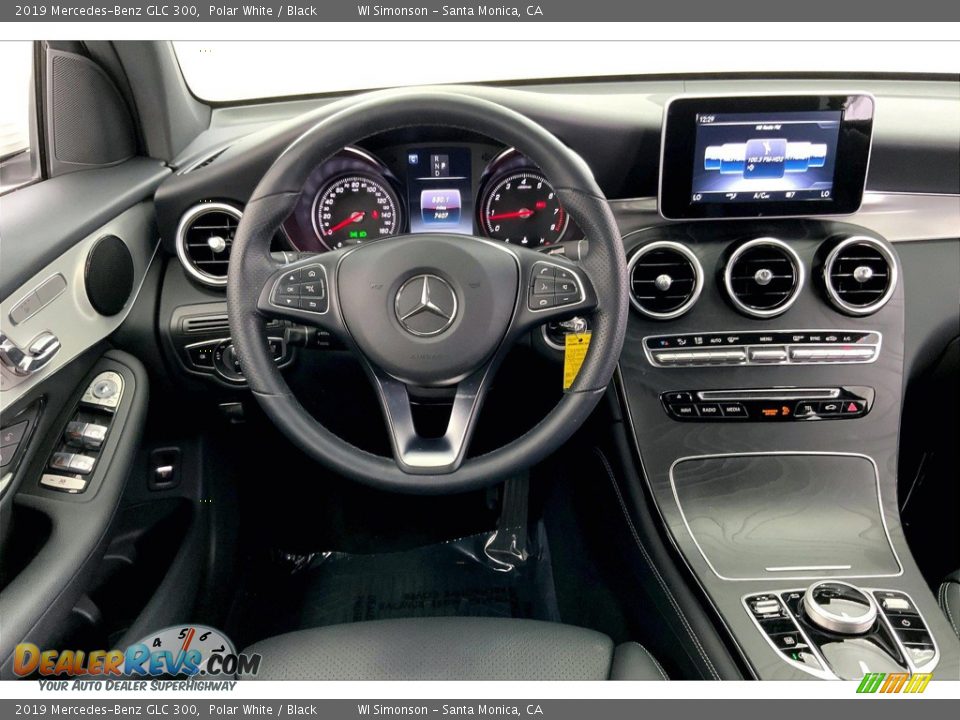 2019 Mercedes-Benz GLC 300 Polar White / Black Photo #4