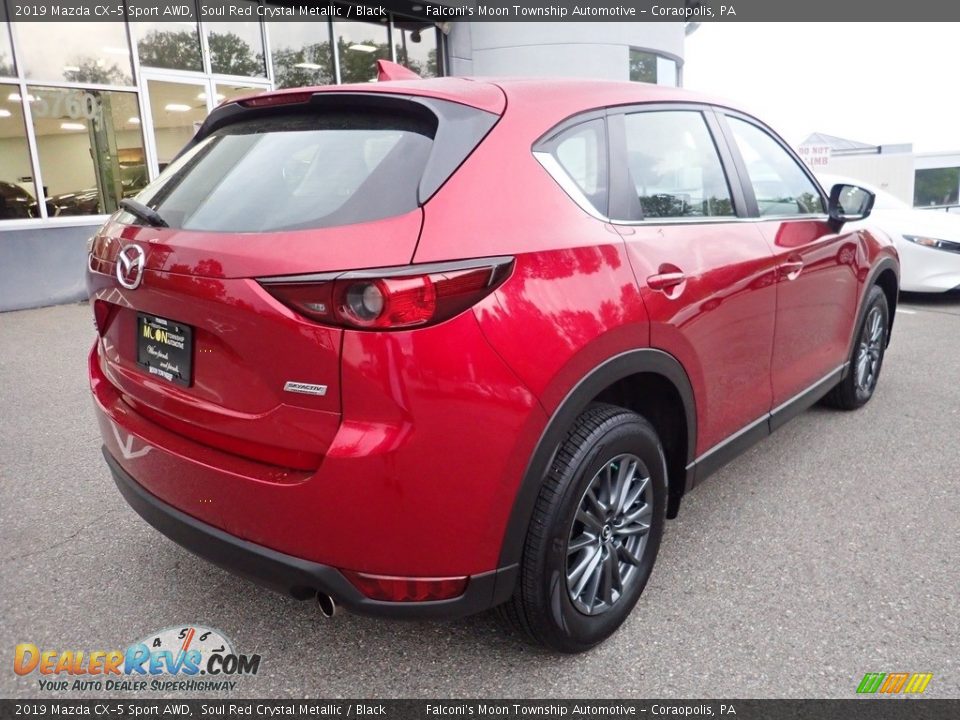 2019 Mazda CX-5 Sport AWD Soul Red Crystal Metallic / Black Photo #2