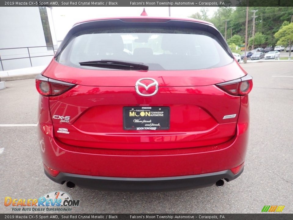 2019 Mazda CX-5 Sport AWD Soul Red Crystal Metallic / Black Photo #3