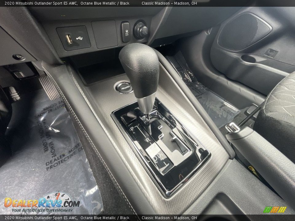 2020 Mitsubishi Outlander Sport ES AWC Octane Blue Metallic / Black Photo #14