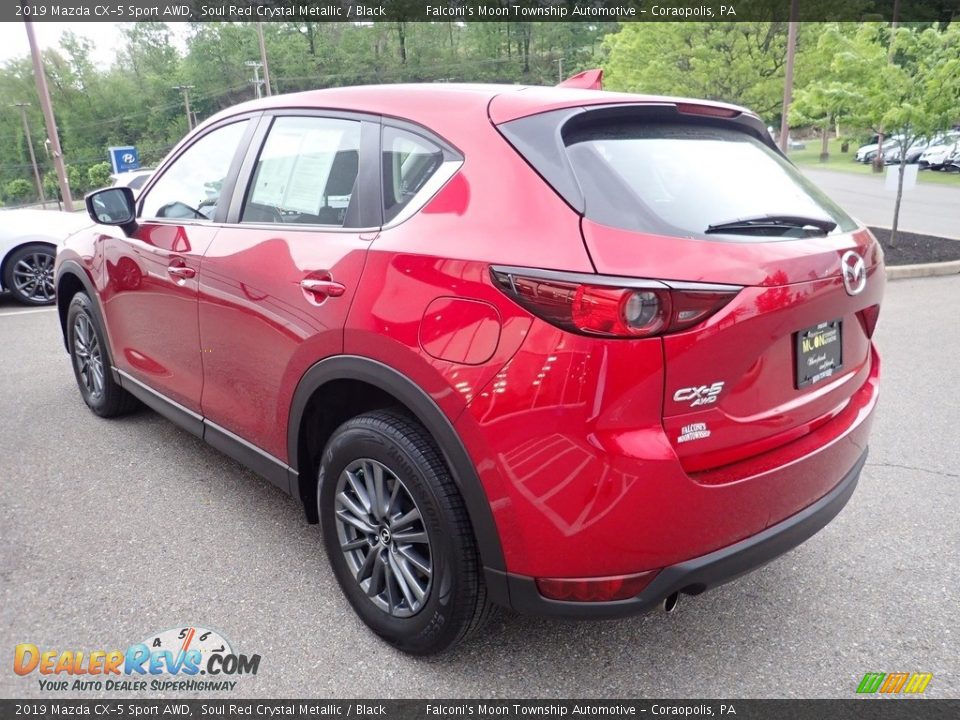 2019 Mazda CX-5 Sport AWD Soul Red Crystal Metallic / Black Photo #5