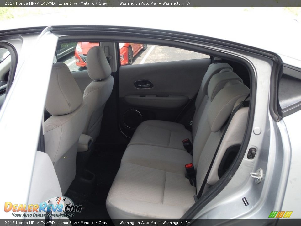 2017 Honda HR-V EX AWD Lunar Silver Metallic / Gray Photo #24