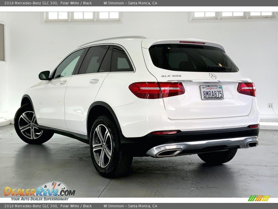 2019 Mercedes-Benz GLC 300 Polar White / Black Photo #10