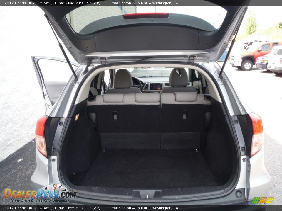 2017 Honda HR-V EX AWD Lunar Silver Metallic / Gray Photo #25