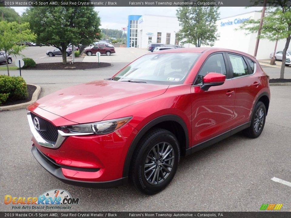 2019 Mazda CX-5 Sport AWD Soul Red Crystal Metallic / Black Photo #7