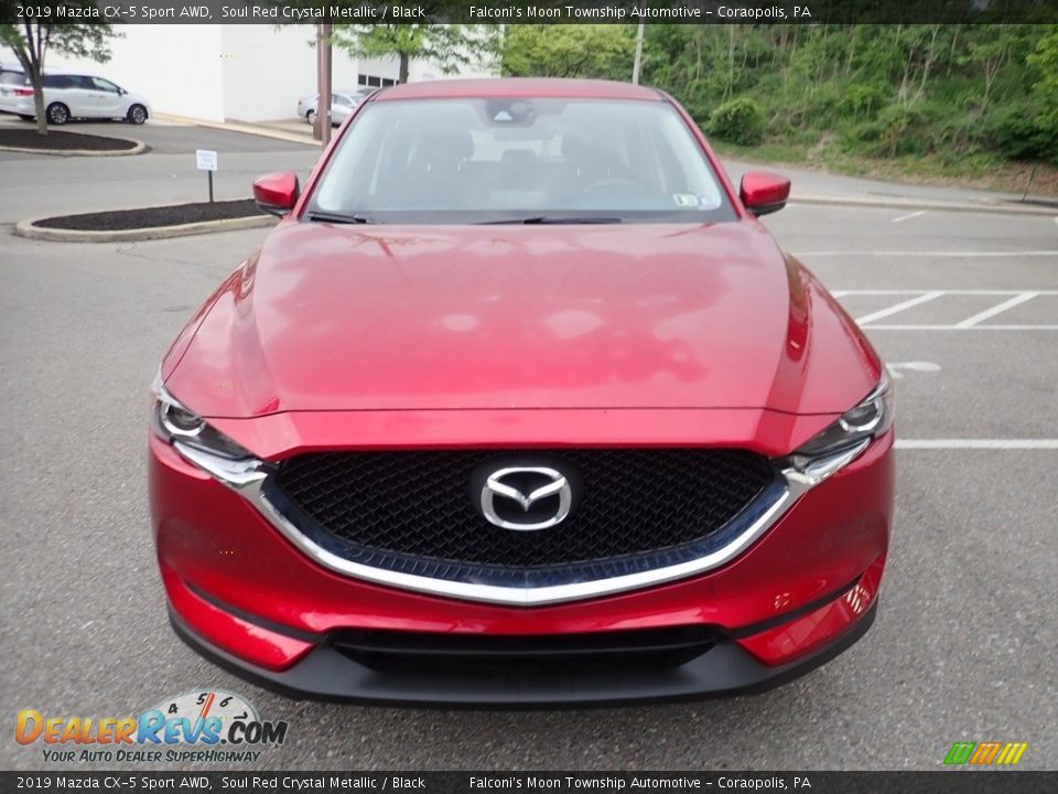 2019 Mazda CX-5 Sport AWD Soul Red Crystal Metallic / Black Photo #8