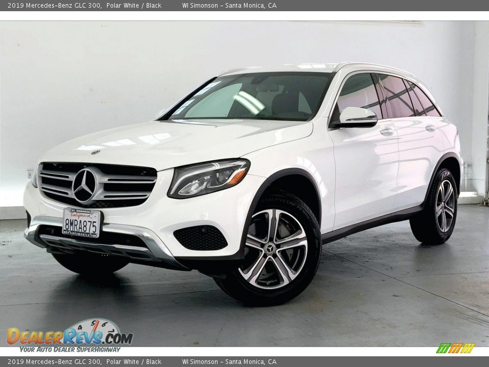 2019 Mercedes-Benz GLC 300 Polar White / Black Photo #12