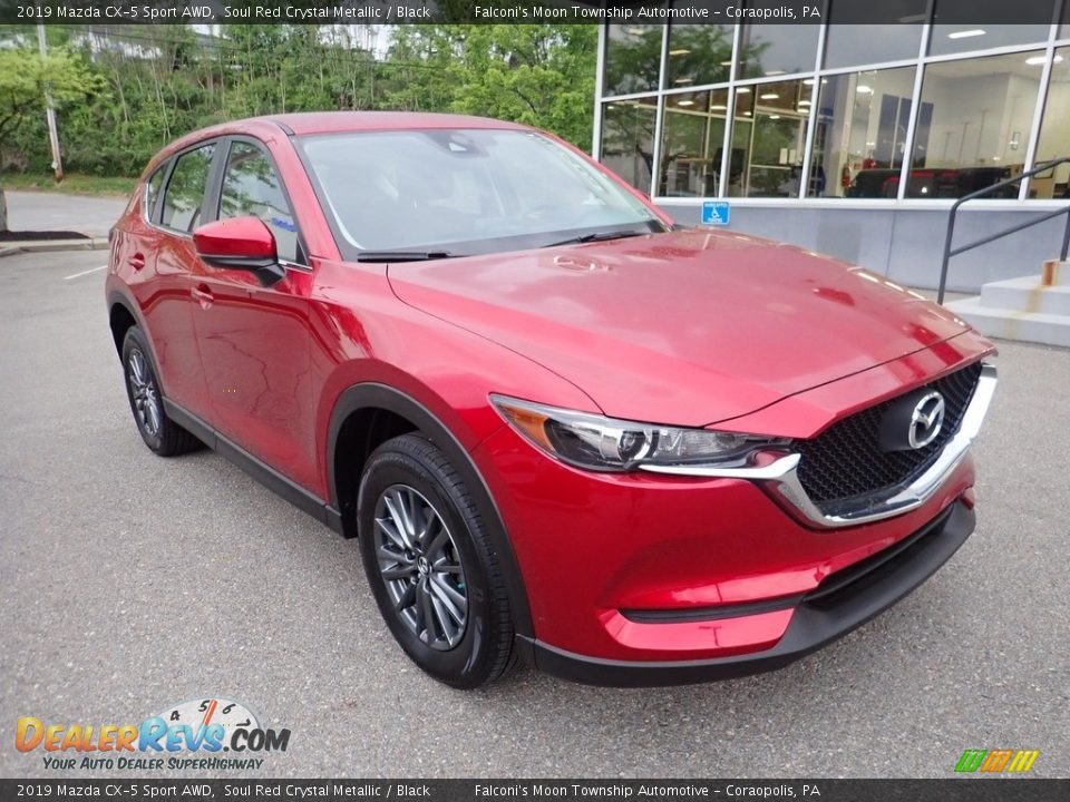 2019 Mazda CX-5 Sport AWD Soul Red Crystal Metallic / Black Photo #9