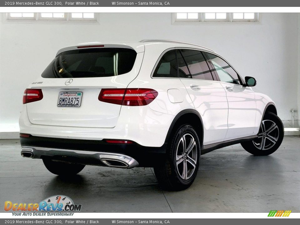 2019 Mercedes-Benz GLC 300 Polar White / Black Photo #13