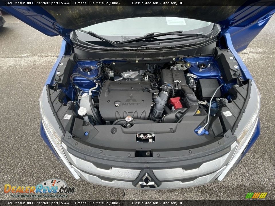 2020 Mitsubishi Outlander Sport ES AWC Octane Blue Metallic / Black Photo #19
