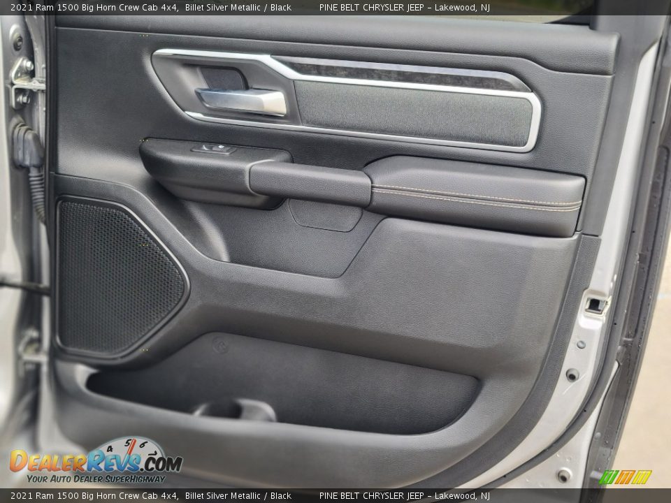 2021 Ram 1500 Big Horn Crew Cab 4x4 Billet Silver Metallic / Black Photo #29