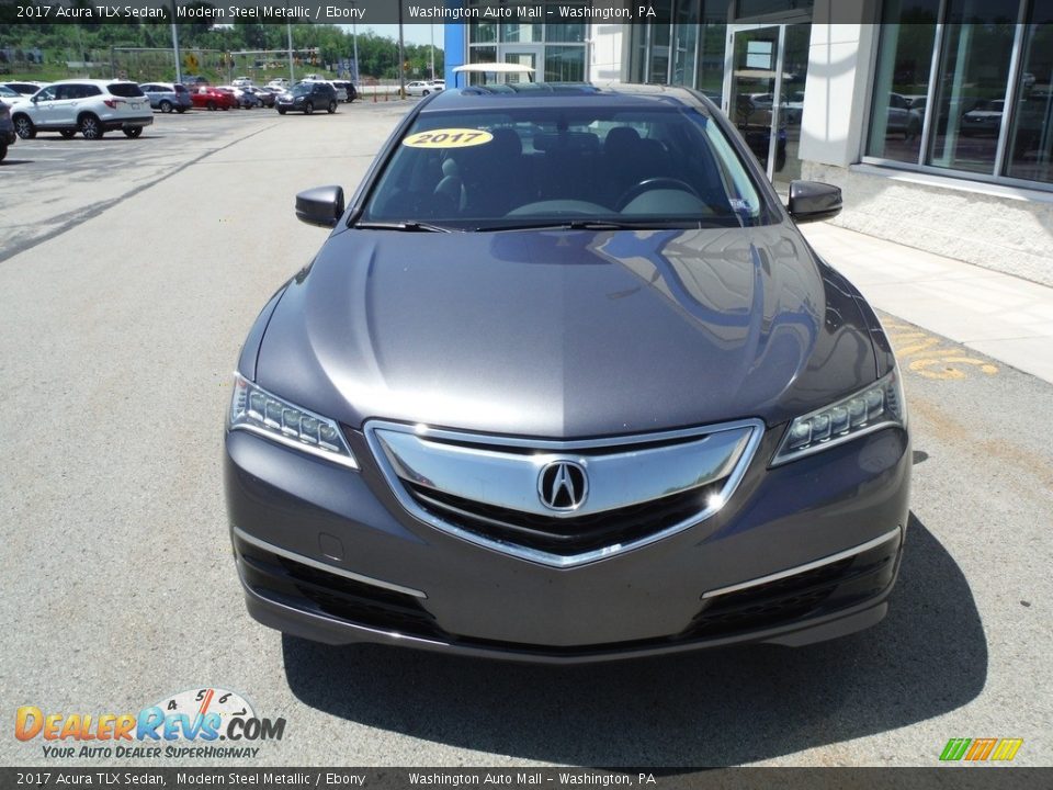 2017 Acura TLX Sedan Modern Steel Metallic / Ebony Photo #5