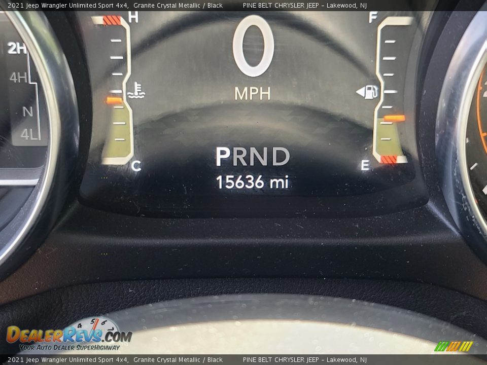 2021 Jeep Wrangler Unlimited Sport 4x4 Granite Crystal Metallic / Black Photo #3