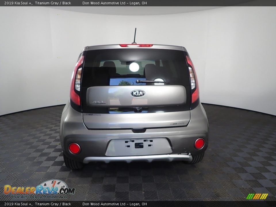 2019 Kia Soul + Titanium Gray / Black Photo #8