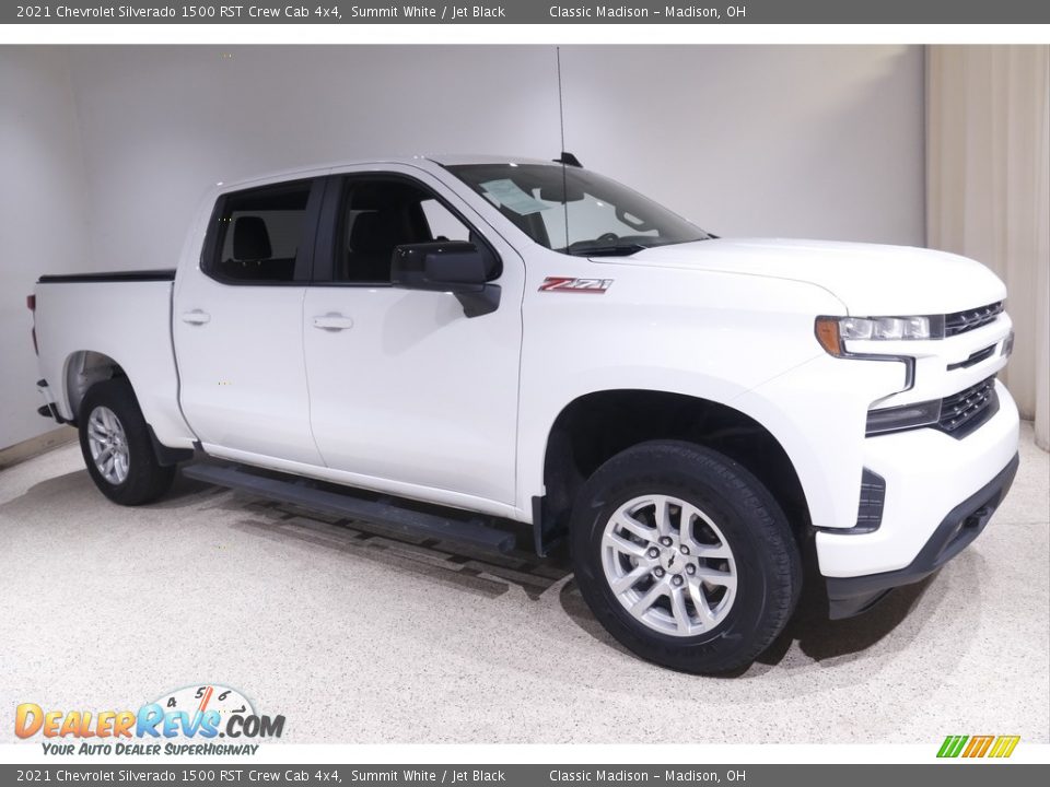 2021 Chevrolet Silverado 1500 RST Crew Cab 4x4 Summit White / Jet Black Photo #2