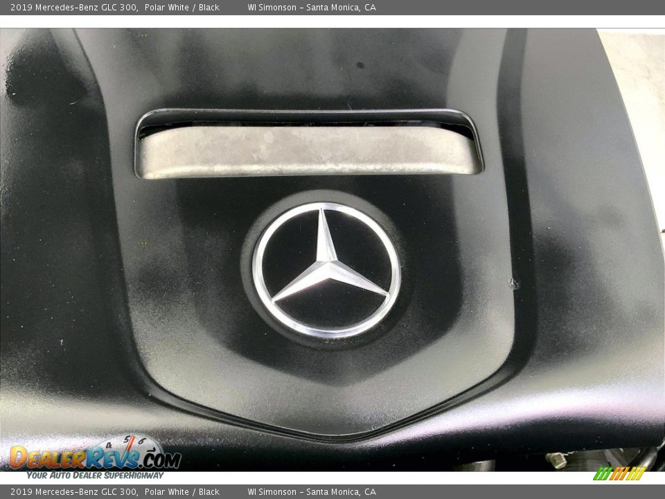 2019 Mercedes-Benz GLC 300 Polar White / Black Photo #32