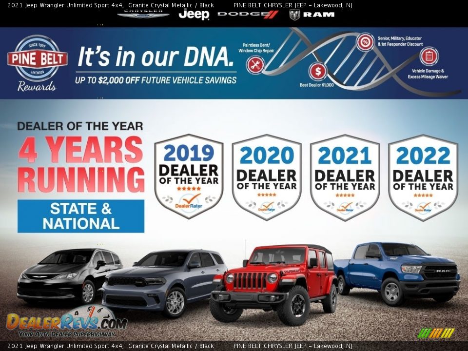 Dealer Info of 2021 Jeep Wrangler Unlimited Sport 4x4 Photo #8