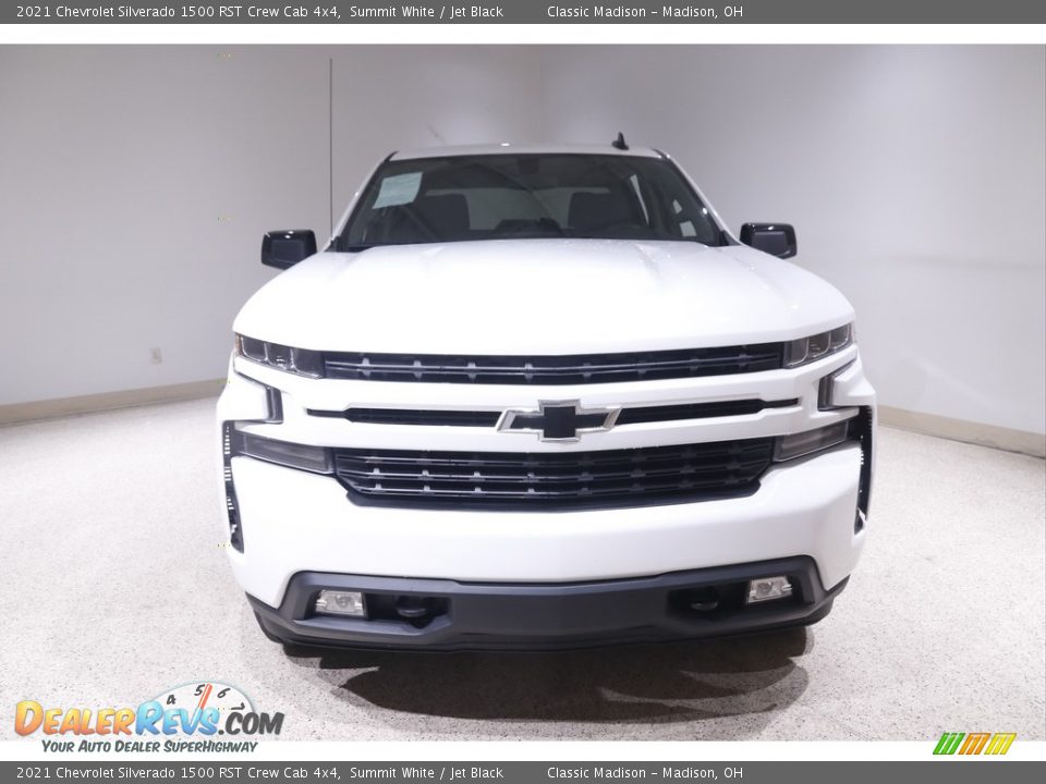 2021 Chevrolet Silverado 1500 RST Crew Cab 4x4 Summit White / Jet Black Photo #3