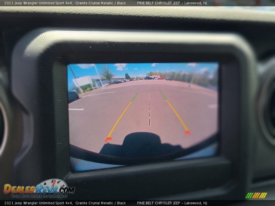 2021 Jeep Wrangler Unlimited Sport 4x4 Granite Crystal Metallic / Black Photo #9