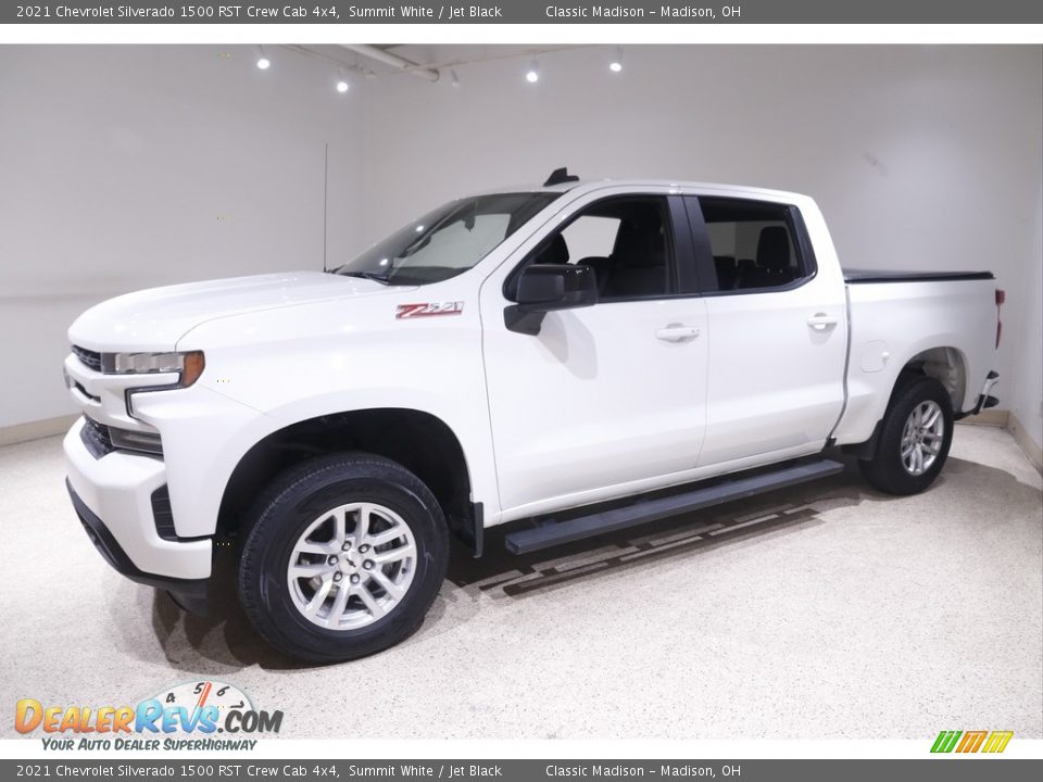 2021 Chevrolet Silverado 1500 RST Crew Cab 4x4 Summit White / Jet Black Photo #4