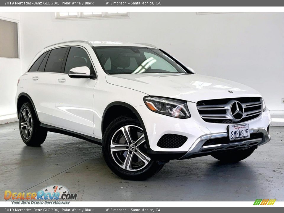 2019 Mercedes-Benz GLC 300 Polar White / Black Photo #34