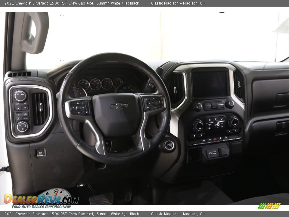 2021 Chevrolet Silverado 1500 RST Crew Cab 4x4 Summit White / Jet Black Photo #8