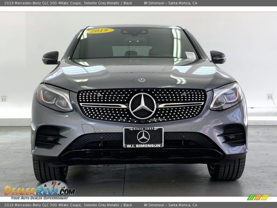 2019 Mercedes-Benz GLC 300 4Matic Coupe Selenite Grey Metallic / Black Photo #2