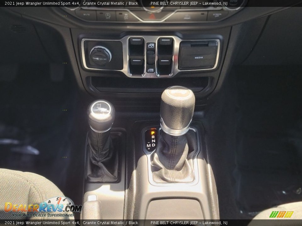 2021 Jeep Wrangler Unlimited Sport 4x4 Granite Crystal Metallic / Black Photo #13