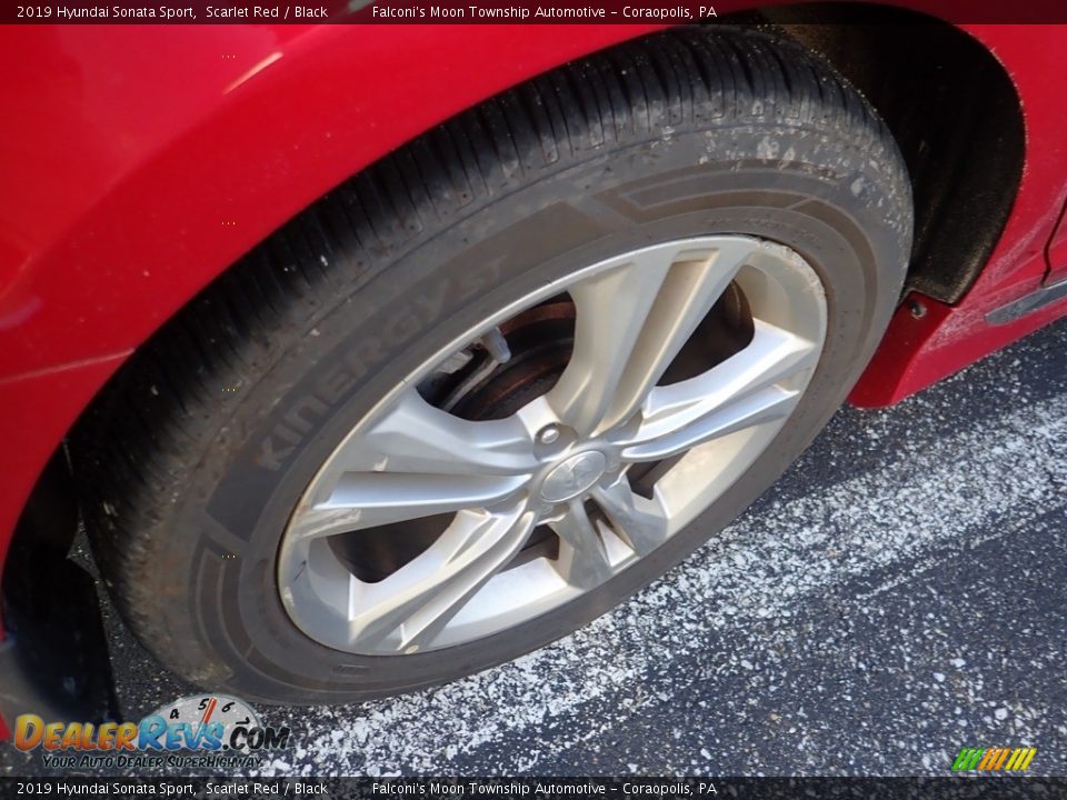 2019 Hyundai Sonata Sport Scarlet Red / Black Photo #5