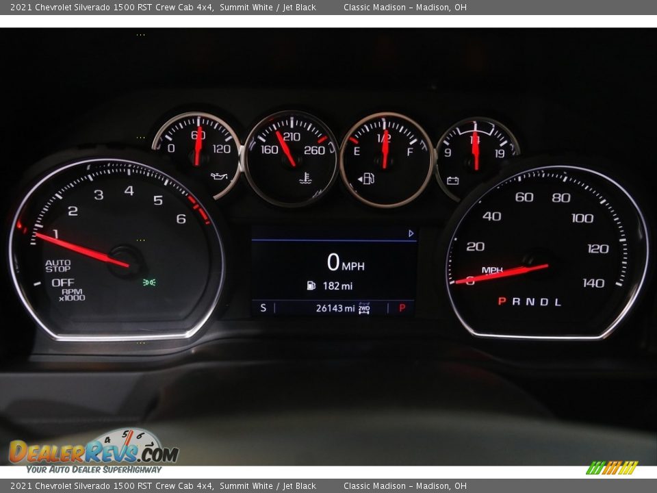 2021 Chevrolet Silverado 1500 RST Crew Cab 4x4 Summit White / Jet Black Photo #10