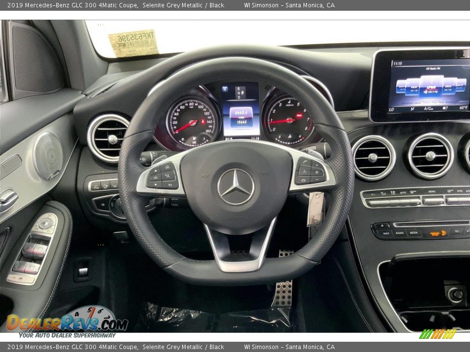 2019 Mercedes-Benz GLC 300 4Matic Coupe Selenite Grey Metallic / Black Photo #4