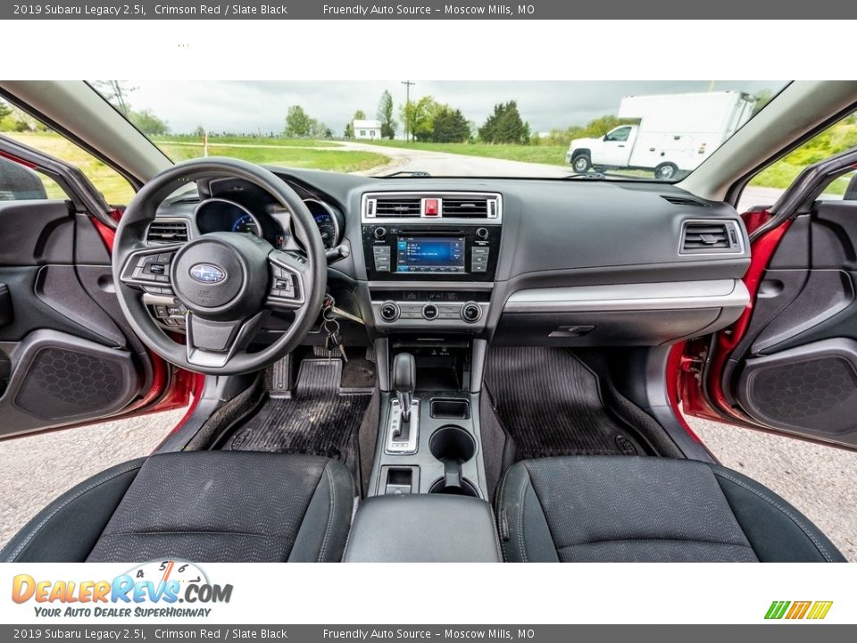 2019 Subaru Legacy 2.5i Crimson Red / Slate Black Photo #30