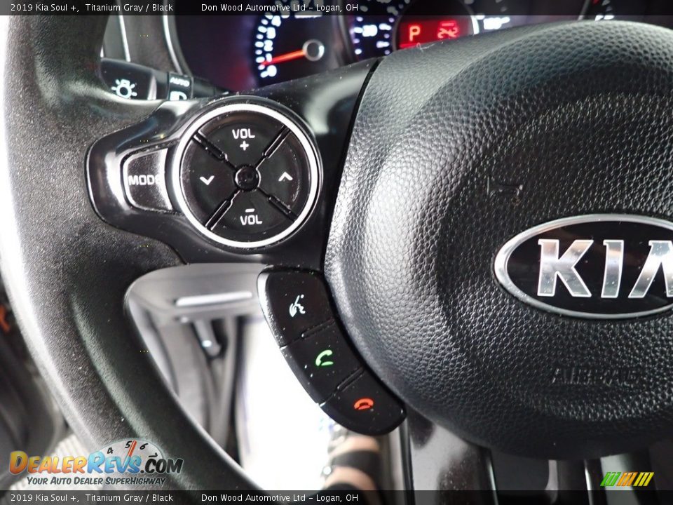 2019 Kia Soul + Titanium Gray / Black Photo #17