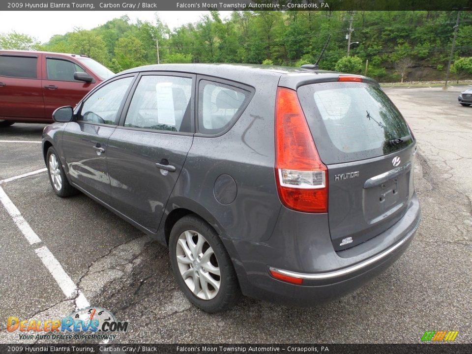 2009 Hyundai Elantra Touring Carbon Gray / Black Photo #2