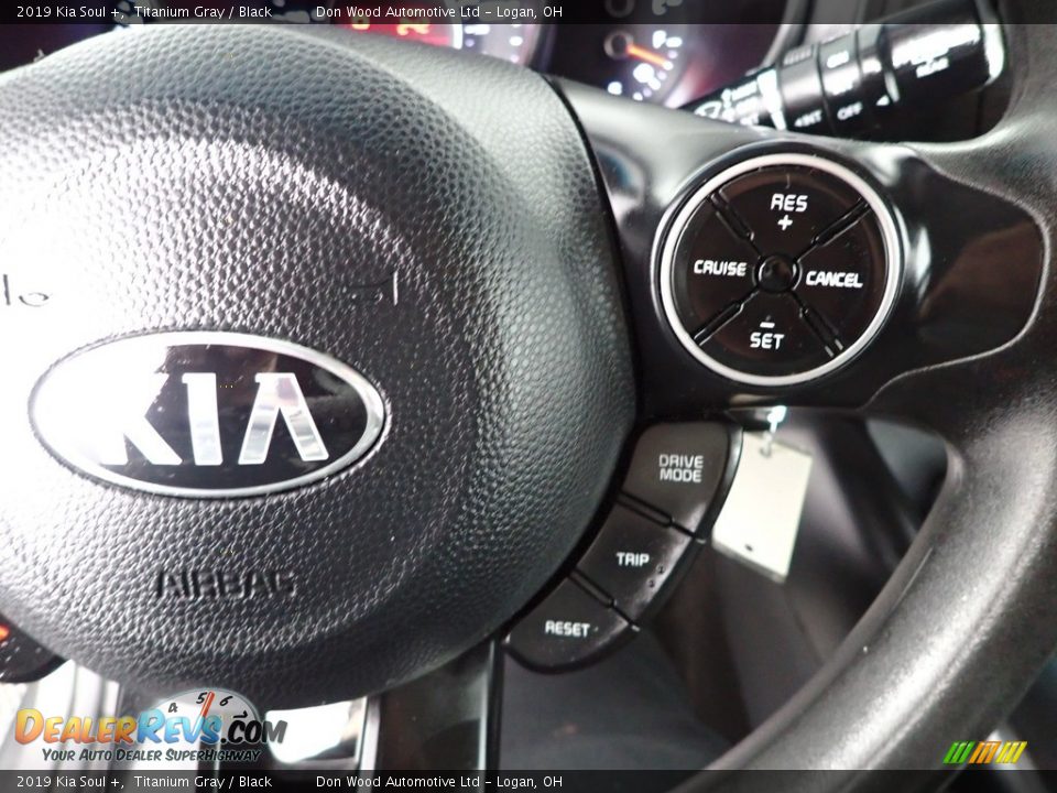 2019 Kia Soul + Titanium Gray / Black Photo #18