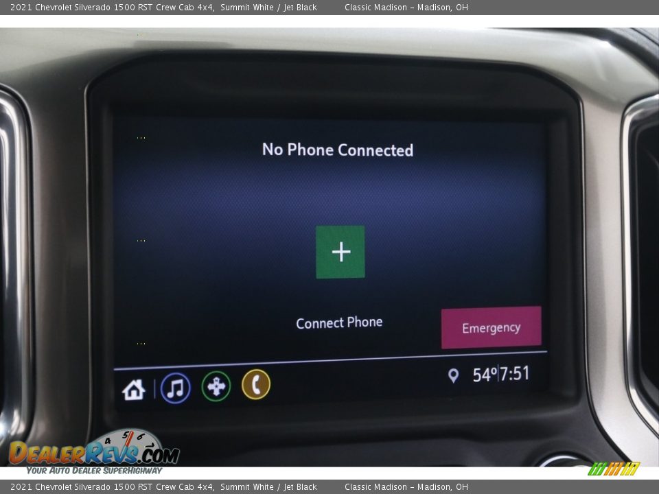 2021 Chevrolet Silverado 1500 RST Crew Cab 4x4 Summit White / Jet Black Photo #13