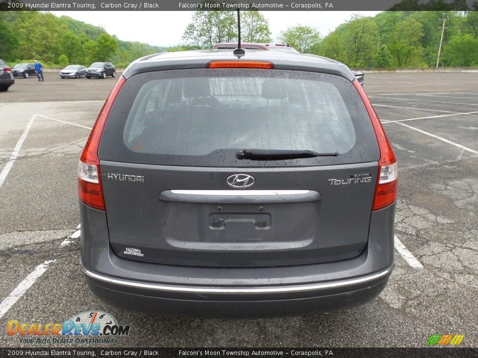 2009 Hyundai Elantra Touring Carbon Gray / Black Photo #3