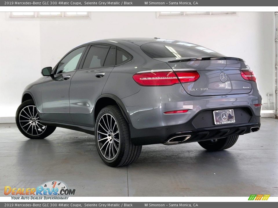 2019 Mercedes-Benz GLC 300 4Matic Coupe Selenite Grey Metallic / Black Photo #10