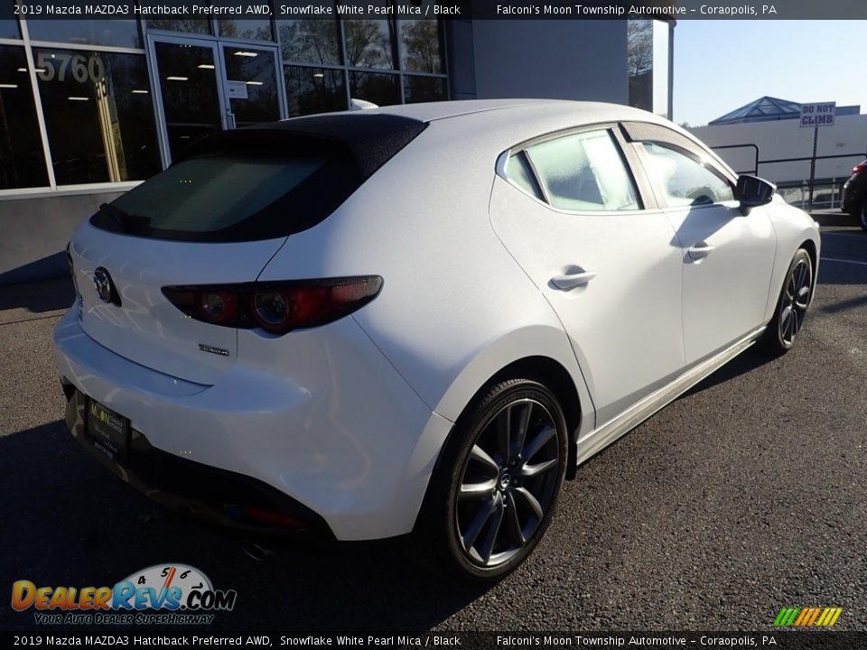 2019 Mazda MAZDA3 Hatchback Preferred AWD Snowflake White Pearl Mica / Black Photo #2