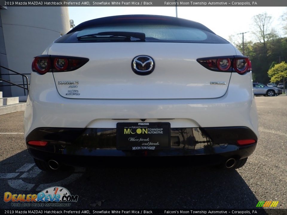 2019 Mazda MAZDA3 Hatchback Preferred AWD Snowflake White Pearl Mica / Black Photo #3