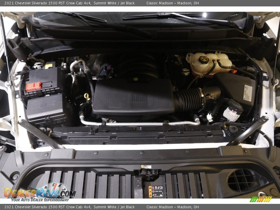 2021 Chevrolet Silverado 1500 RST Crew Cab 4x4 Summit White / Jet Black Photo #20