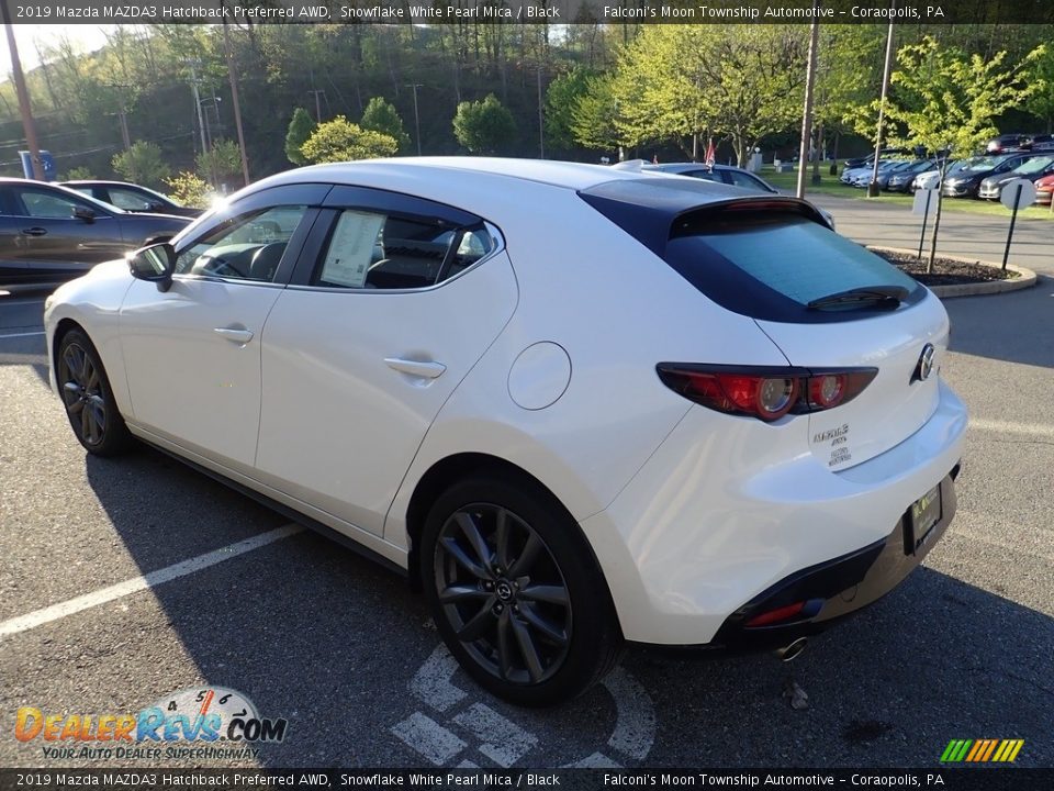 2019 Mazda MAZDA3 Hatchback Preferred AWD Snowflake White Pearl Mica / Black Photo #5