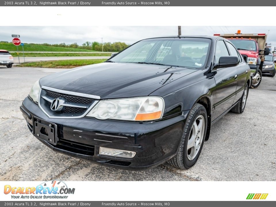 2003 Acura TL 3.2 Nighthawk Black Pearl / Ebony Photo #7