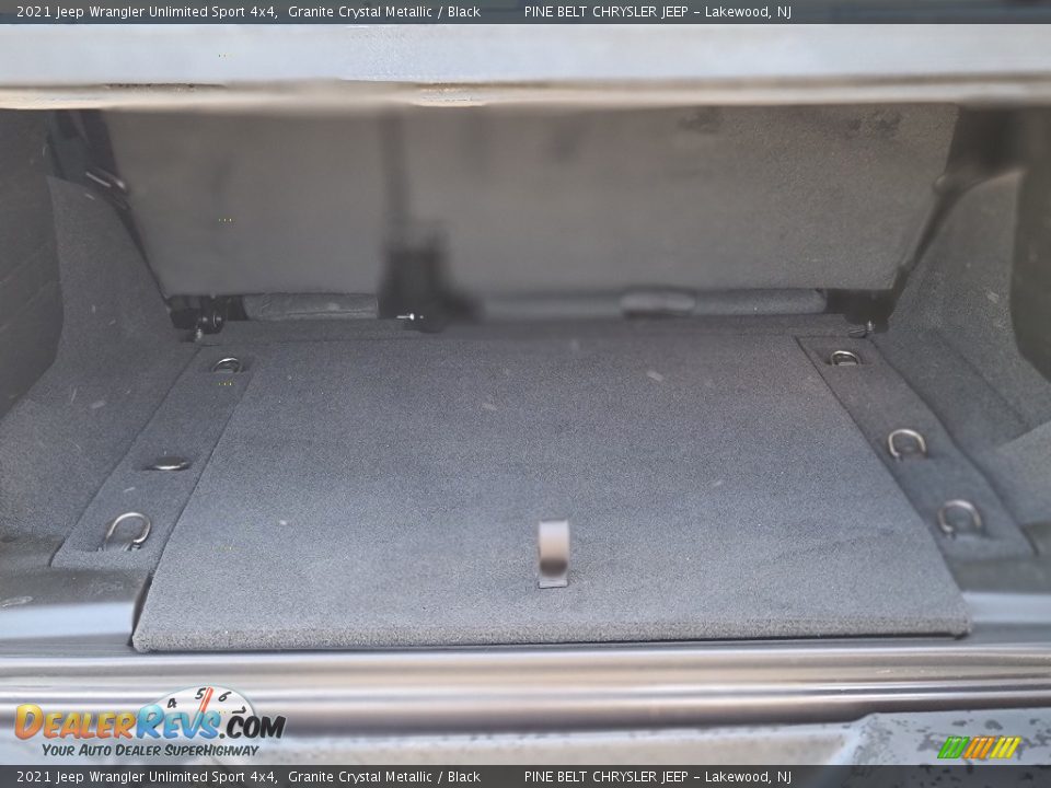 2021 Jeep Wrangler Unlimited Sport 4x4 Granite Crystal Metallic / Black Photo #30