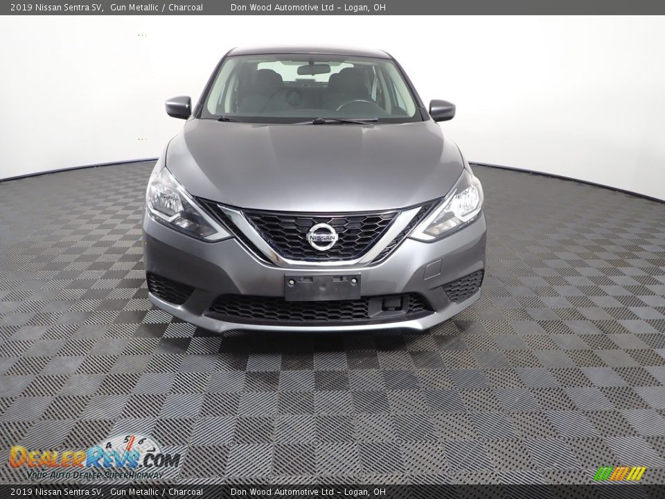 2019 Nissan Sentra SV Gun Metallic / Charcoal Photo #2