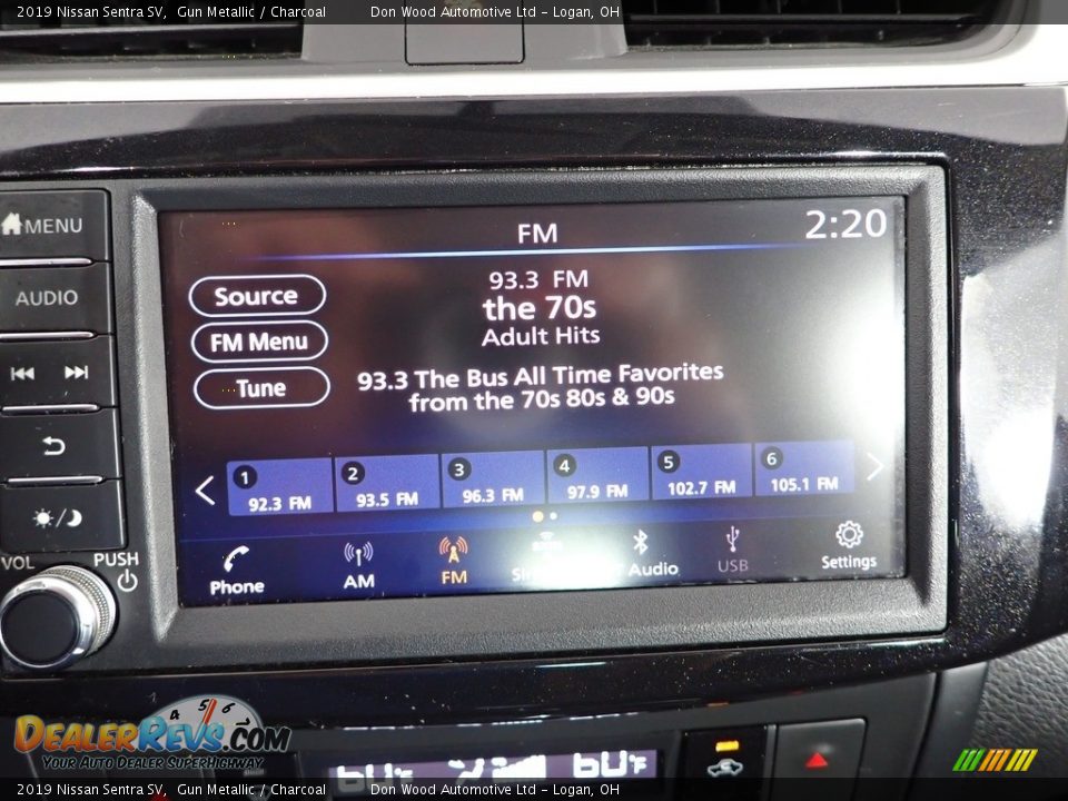 2019 Nissan Sentra SV Gun Metallic / Charcoal Photo #3