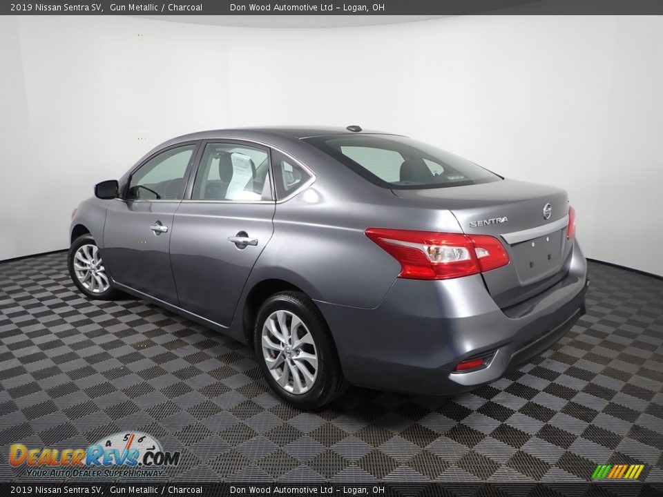 2019 Nissan Sentra SV Gun Metallic / Charcoal Photo #7