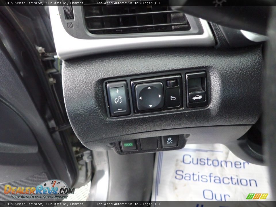 2019 Nissan Sentra SV Gun Metallic / Charcoal Photo #16