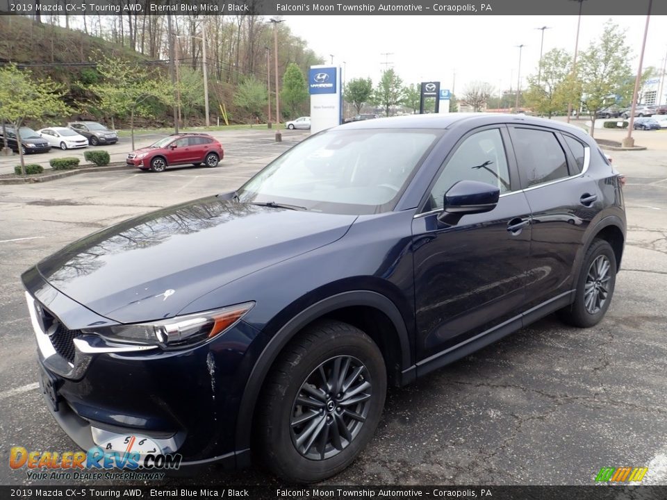 2019 Mazda CX-5 Touring AWD Eternal Blue Mica / Black Photo #1