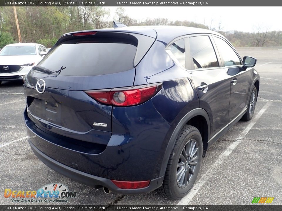 2019 Mazda CX-5 Touring AWD Eternal Blue Mica / Black Photo #4